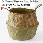 Grand panier en osier pour plante
