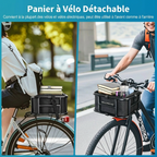 Panier arrière pour vélo