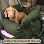 Panier pour chien dans voiture siège arrière