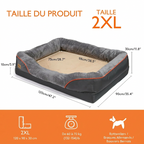 Panier pour chien XXL déhoussable