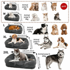 Panier pour chien anti stress déhoussable