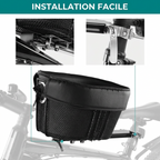 Panier de transport chien pour vélo