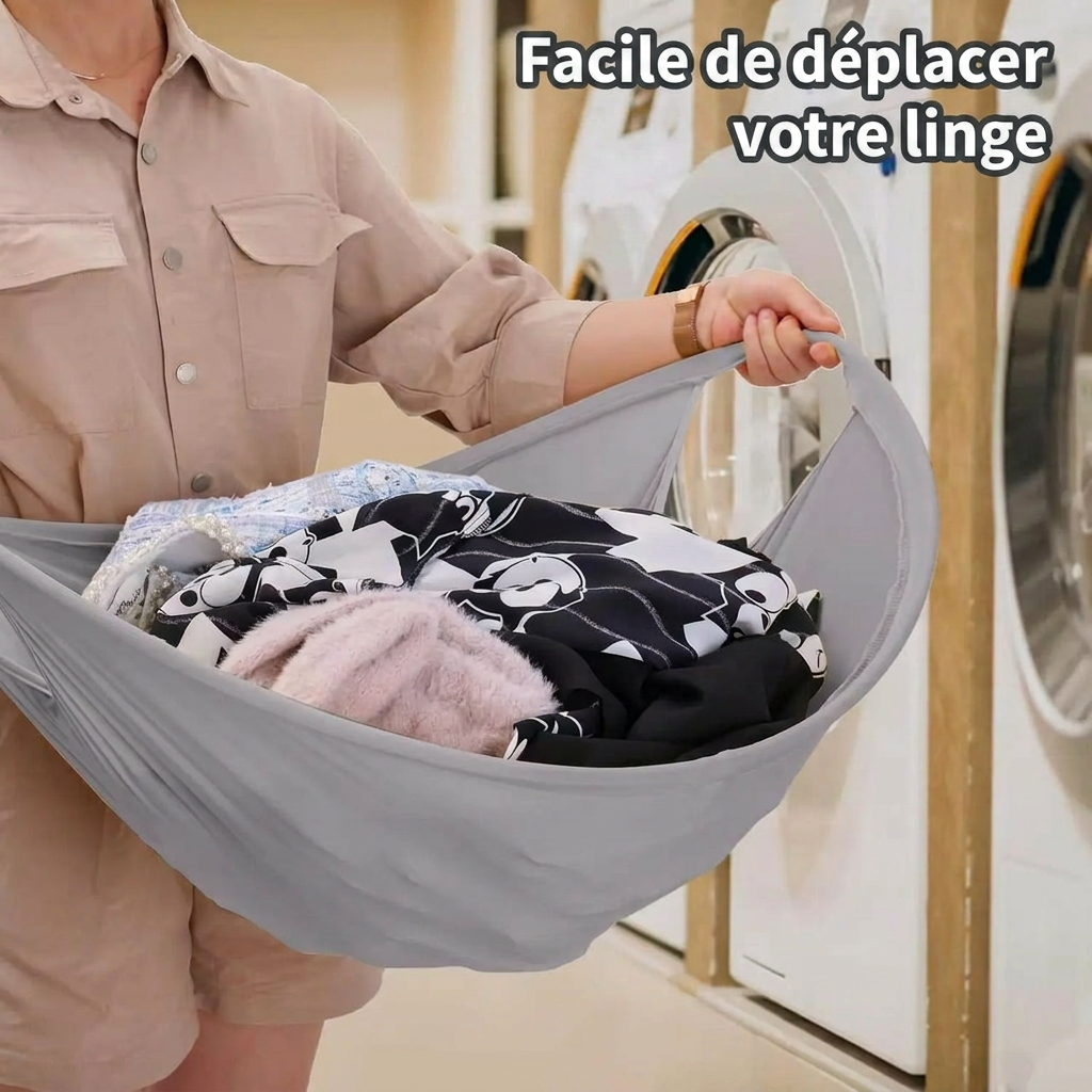Panière à linge pliable