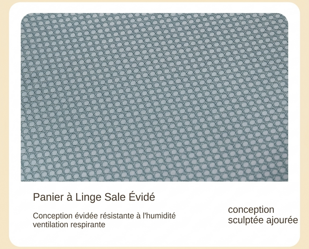 Panier à linge en tissu pliable