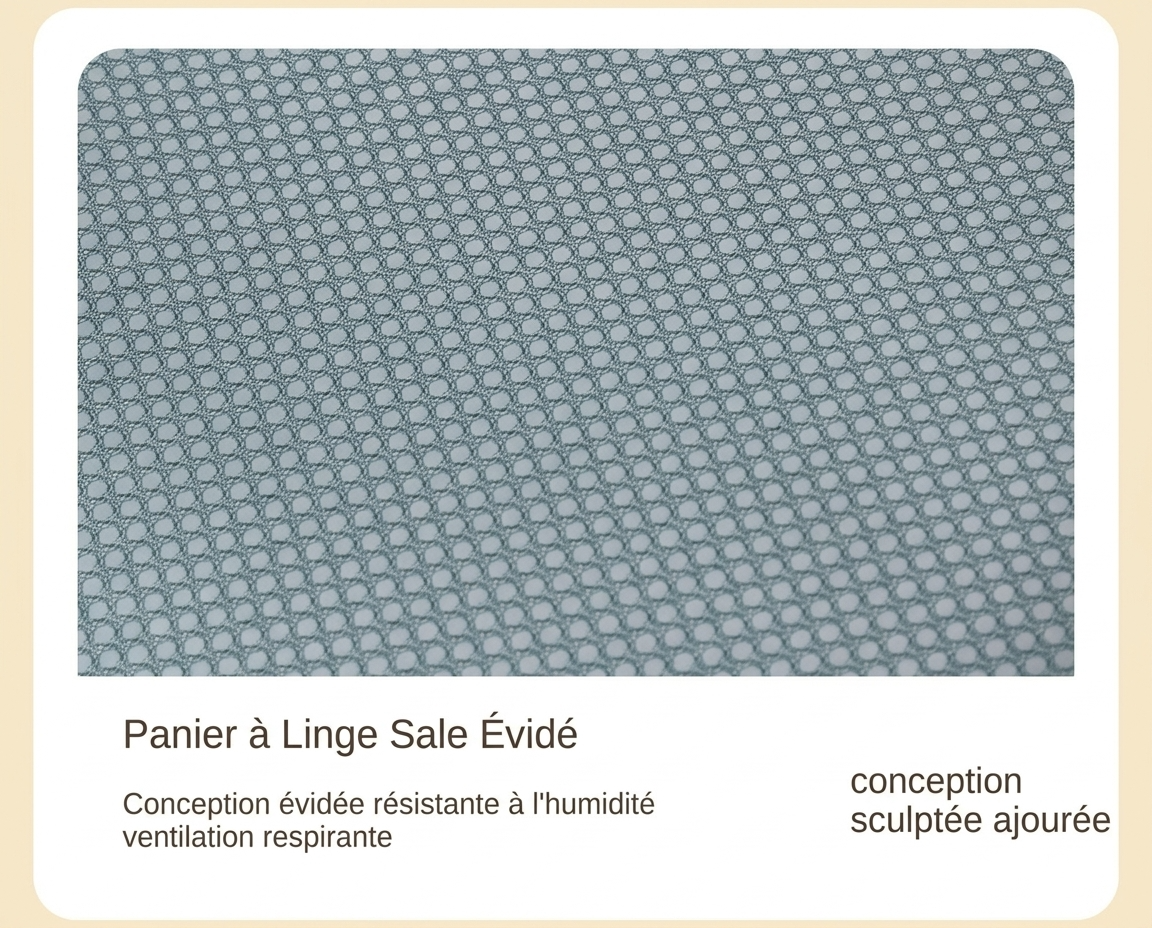 Panier à linge en tissu pliable