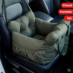 Panier pour chien dans voiture siège arrière