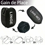Panier à linge pliable filet