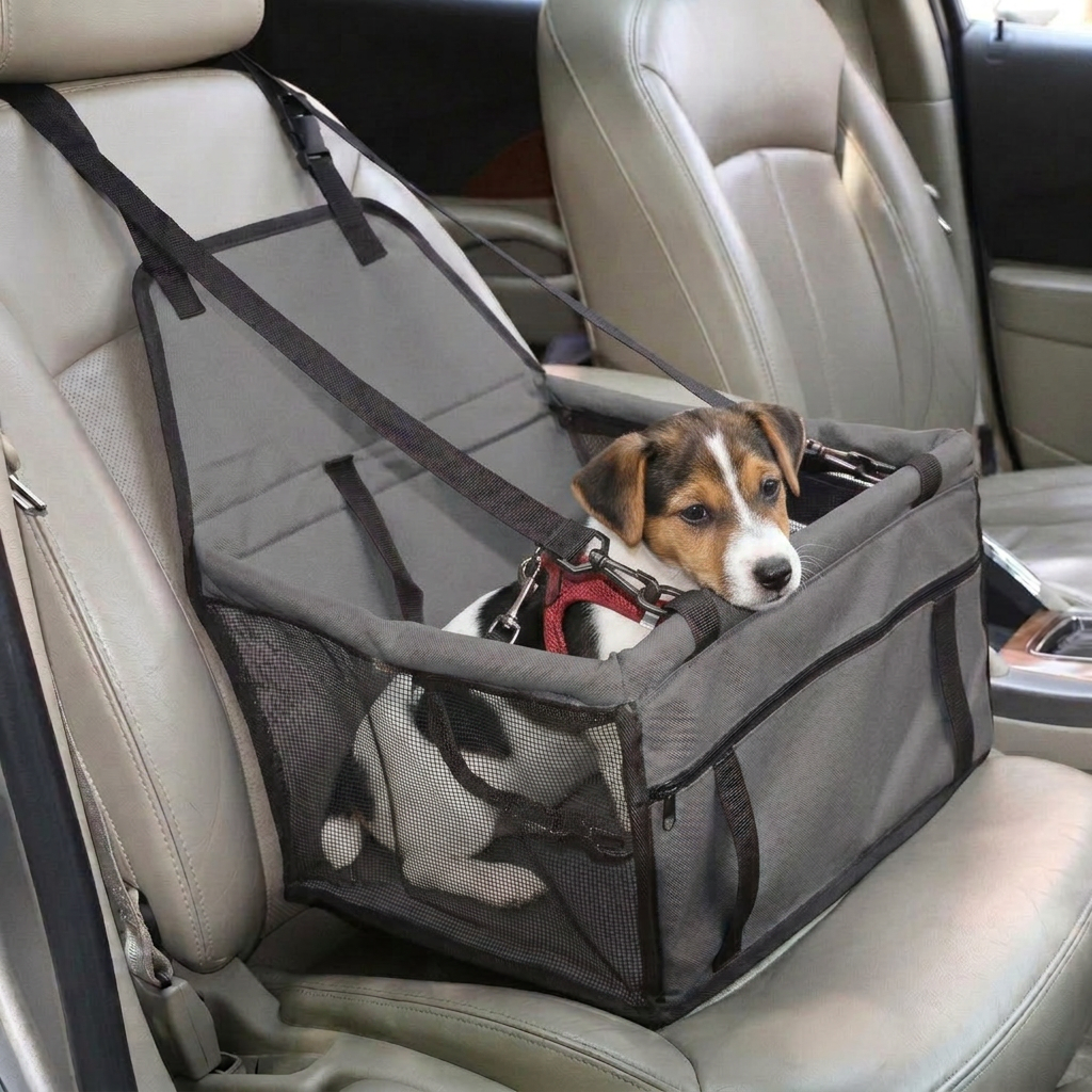 Panier de transport pour chien en voiture