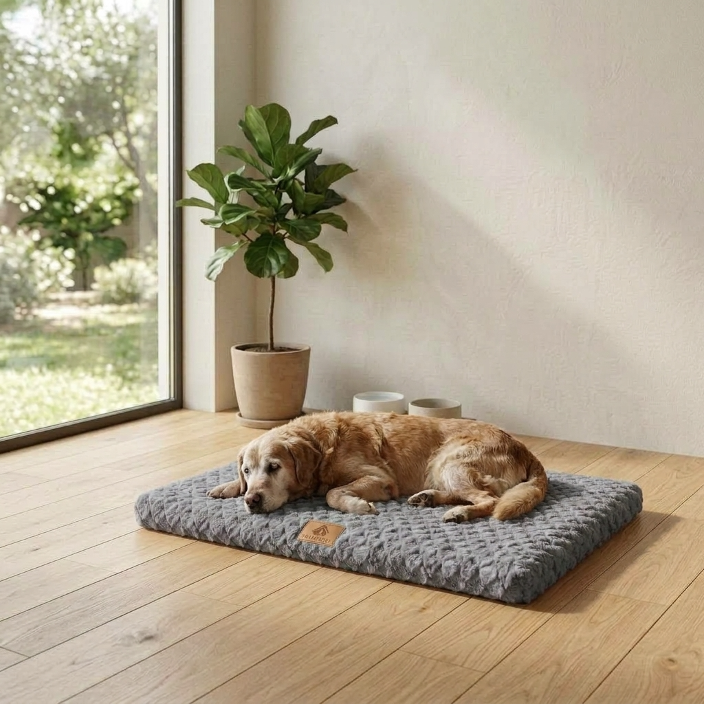 Panier orthopédique pour chien déhoussable