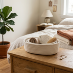 Panier de rangement en tissu