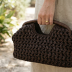 Panier en osier sac à main