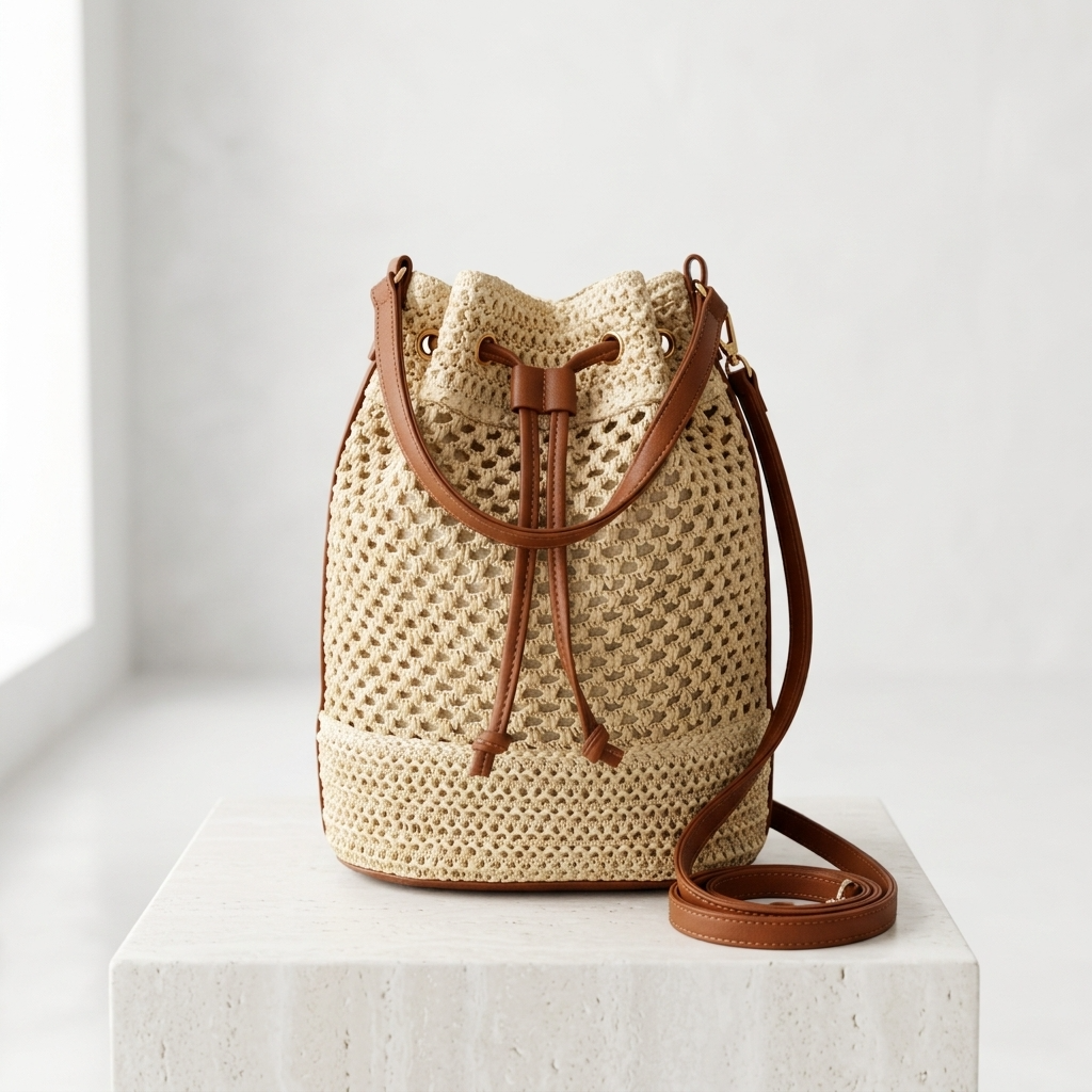 Sac panier bandoulière