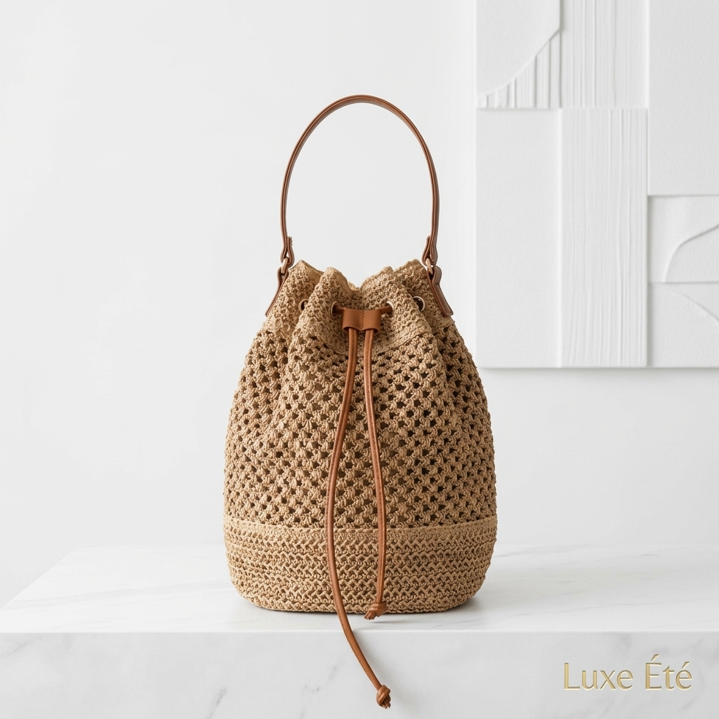 Sac panier bandoulière