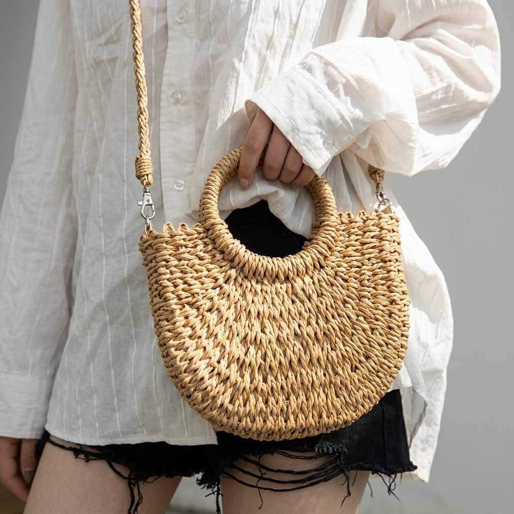 Sac à main panier